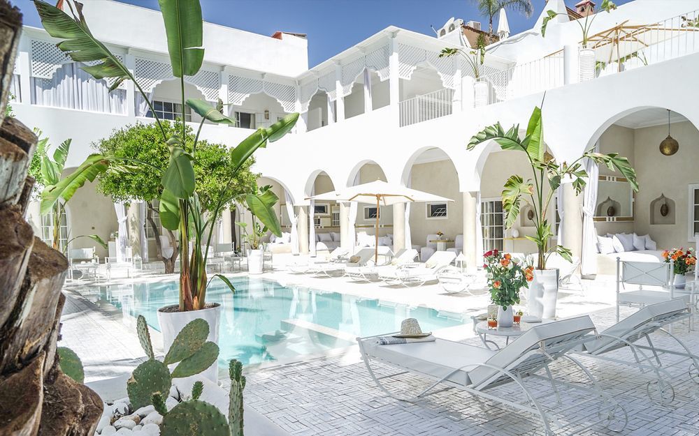 Riad Palais Blanc & Spa Marrakesh Exterior photo
